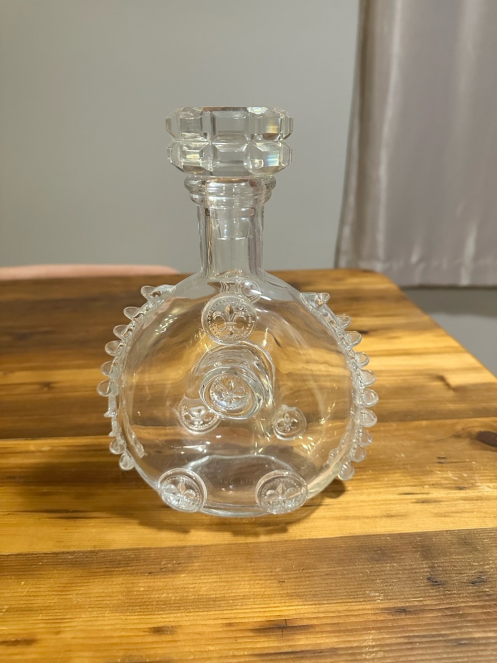 Louis XIII Empty Baccarat Crystal Bottle